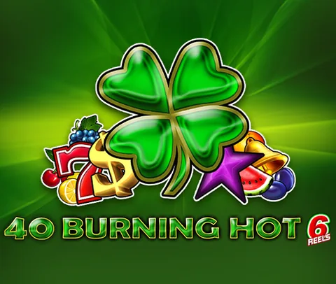 40 Burning Hot 6 Reels oyununun kapak görseli